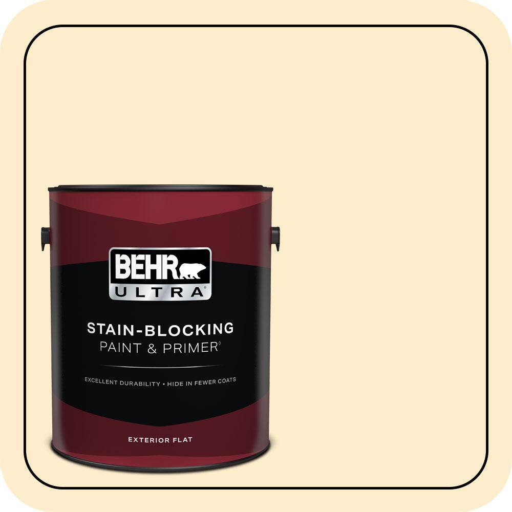1 gal. #320A-2 Provence Creme Flat Exterior Paint & Primer price history on PriceWatchPro