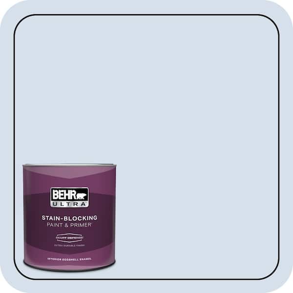 BEHR ULTRA 1 qt. #610C-1 Northern Star Extra Durable Eggshell Enamel Interior Paint & Primer