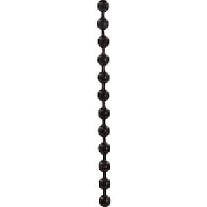 3 ft. Oil Rubbed Bronze Beaded Chain with Connector for Ceiling Fans
