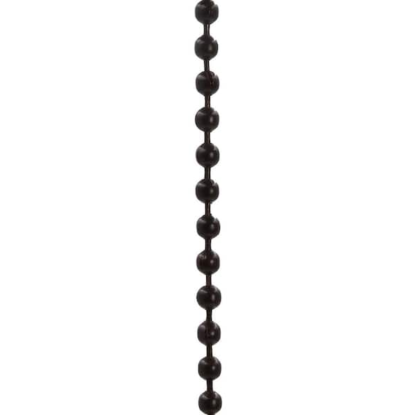 Commercial Electric 3 ft. Oil Rubbed Bronze Beaded Chain with Connector for Ceiling Fans