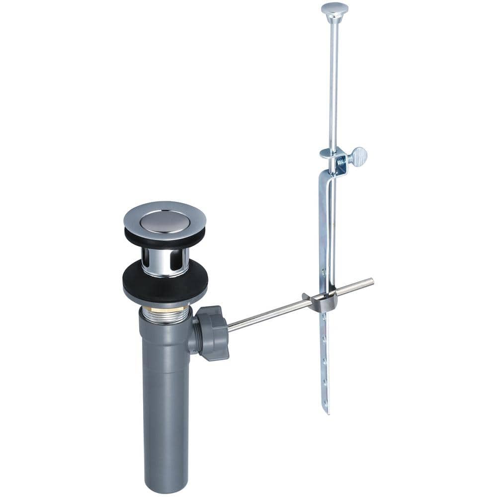 OLYMPIA 50/50 Pop-Up Bathroom Sink Drain with Overflow OP-630004 - The ...