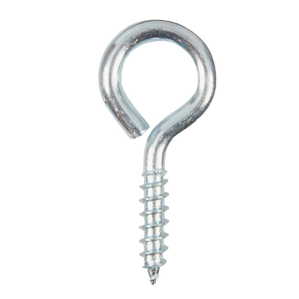 Everbilt 3/8 in. x 4-7/8 in. Stainless Steel Screw Eye 813676 - The Home  Depot