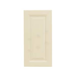 Oxford Assembled 9 in. x 30 in. x 12 in. Wall Cabinet with 1 Raised-Panel Door 2 Shelves in Creamy White