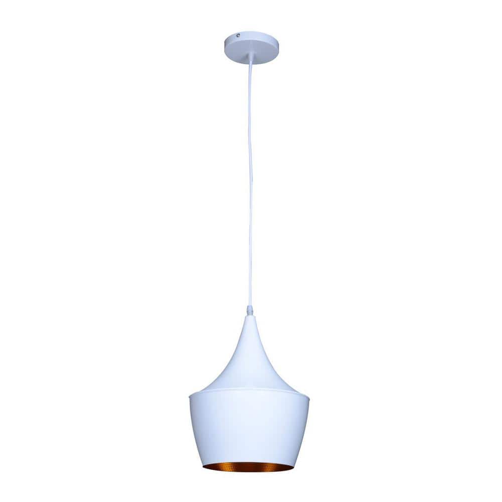 Berkley 1 -Light White Single Light Hanging Pendant