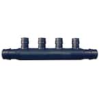 3/4 in. Poly-Alloy PEX-A Expansion Barb Inlets x 1/2 PEX-A Expansion Barb 4-Port Open Manifold
