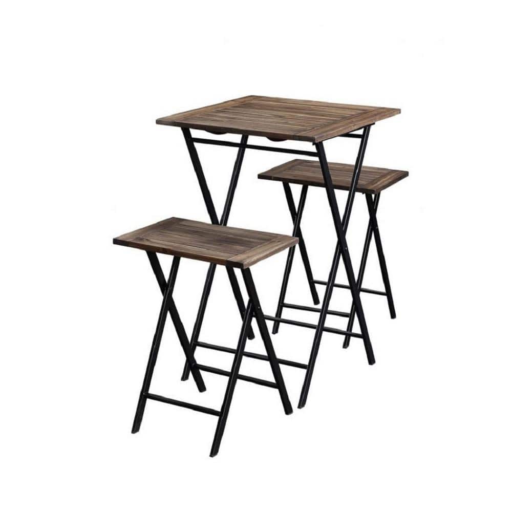 Brookville 3PC Folding Bistro Set