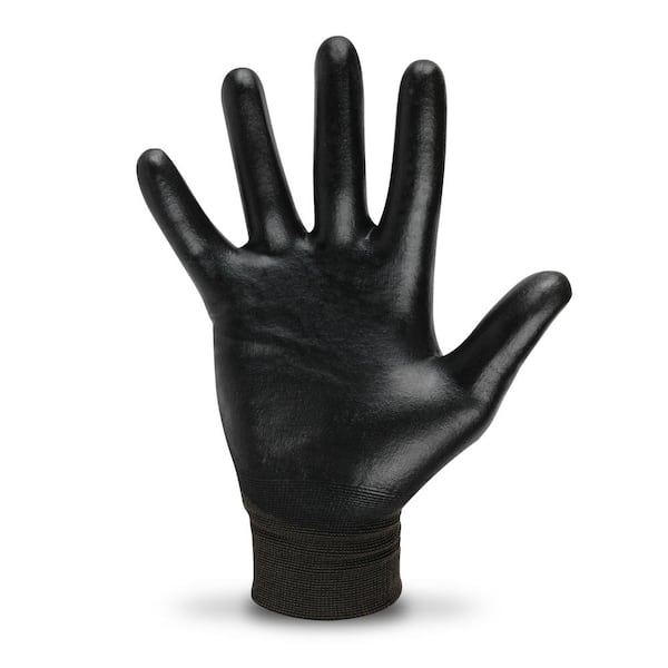 Dropship 12 Pairs Thin PU Coated Work Gloves Nylon Working Gloves