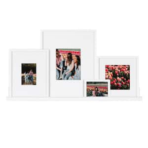 Gallery White Picture Frame (Set of 5)