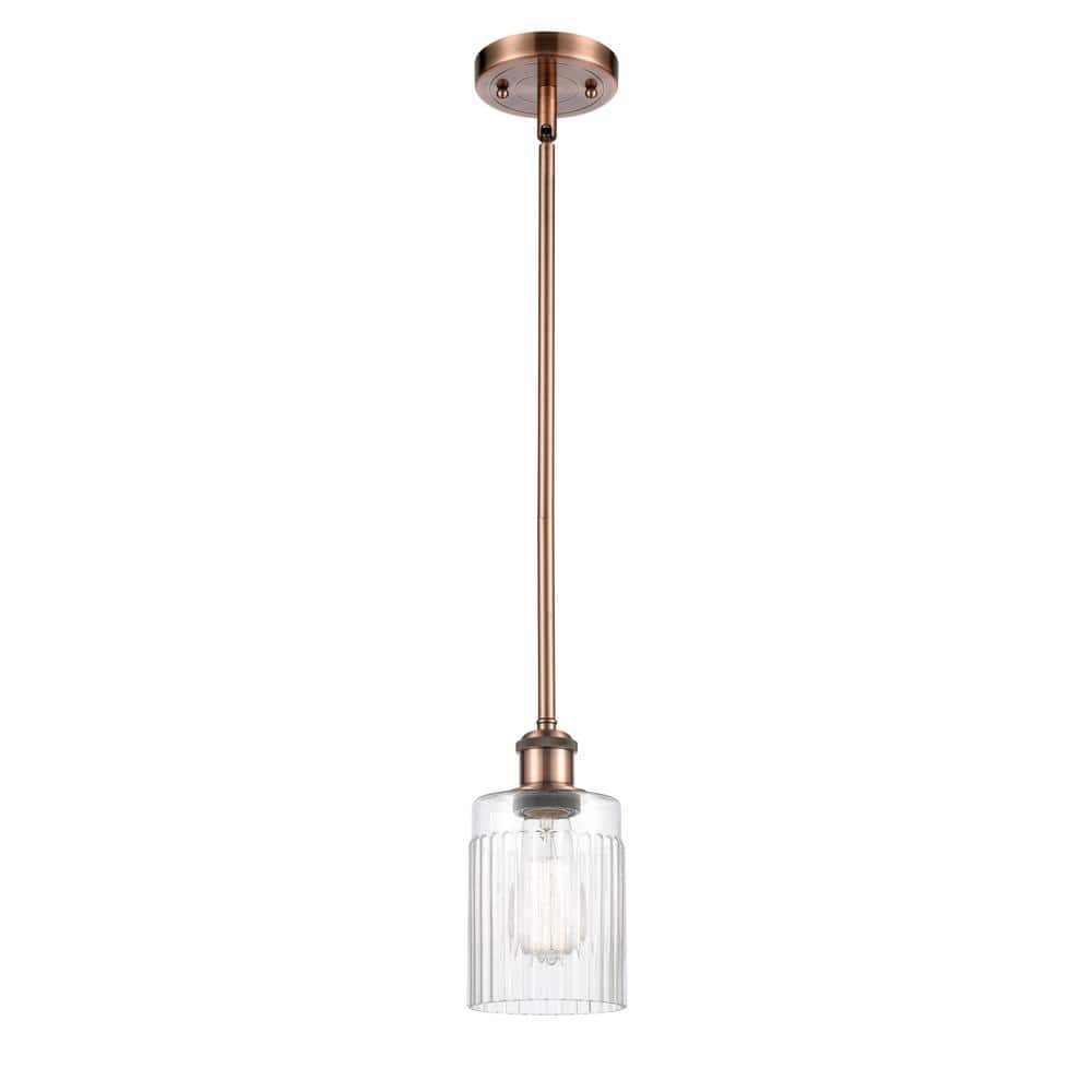 Innovations Hadley 1 Light Antique Copper Shaded Pendant Light With   Antique Copper Innovations Pendant Lights 516 1s Ac G342 64 1000 