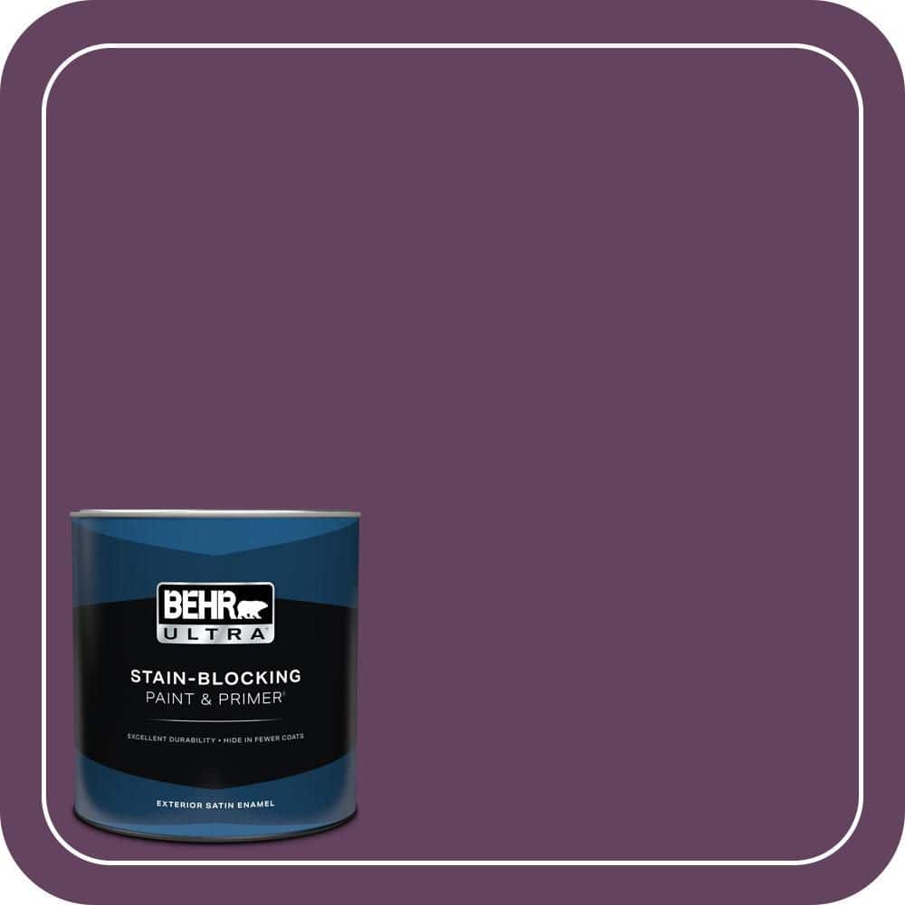 1 qt. #BIC-36 Grape Fizz Satin Enamel Exterior Paint & Primer price history on PriceWatchPro