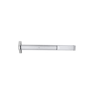 STED Series Aluminum Grade 2 Storefront 36 in. Concealed Vertical Rod Narrow Stile Panic Exit Device w/ Mortise Cylinder