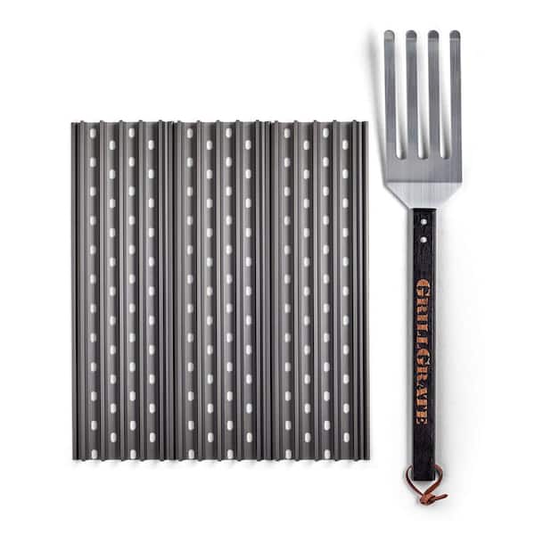 GrillGrate 15.75 in. Replacement Grates for the Camp Chef Smoke Pro BBQ Sear Box (2-Piece)