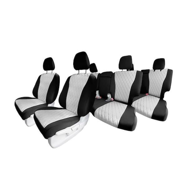 FH Group Neoprene Custom-Fit Seat Covers for 2016 - 2022 Honda Pilot 26*22*6 Full Set