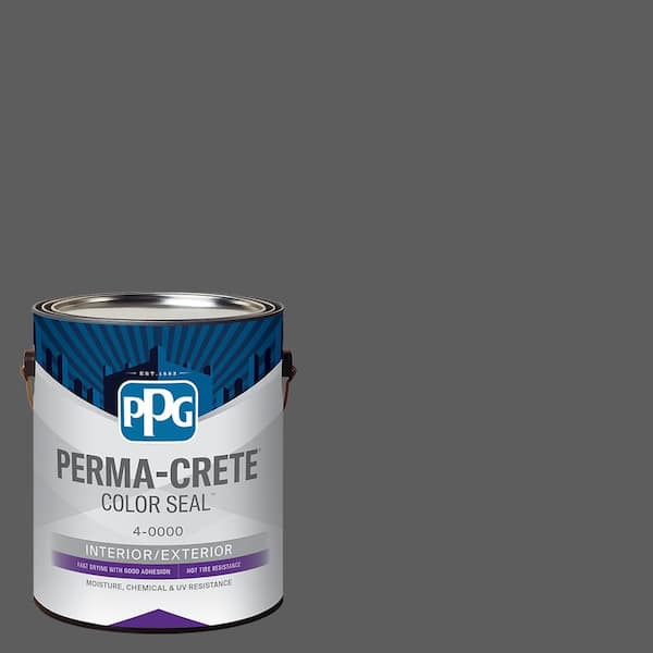 Color Seal 1 gal. PPG1001-6 Knight's Armor Satin Interior/Exterior Concrete Stain