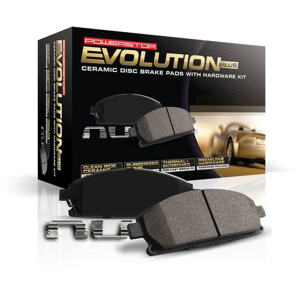 Power Stop Disc Brake Pad Set 2014-2016 Fiat 500l 1.4l