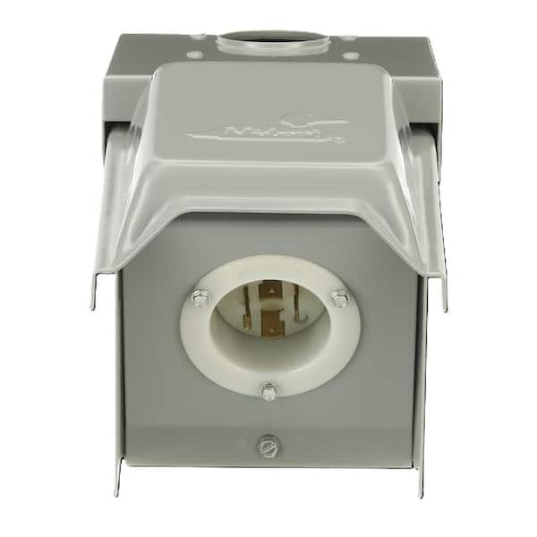 20 Amp Temporary Power Small Inlet (U020NNP)