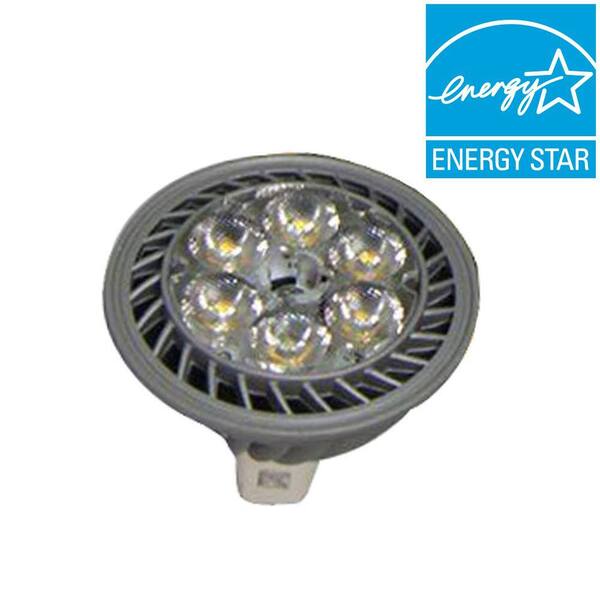 EcoSmart 50W Equivalent Bright White (3000K) MR16 LED Flood Light Bulb (4-Pack) (E)*