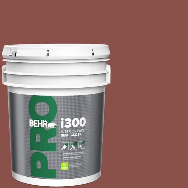 BEHR PRO 5 gal. #S150-6 Spiced Berry Semi-Gloss Interior Paint