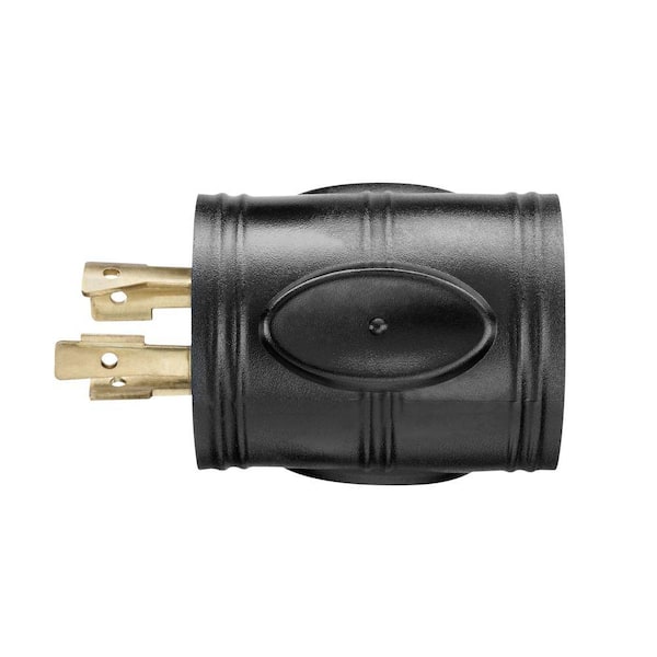 PowerFit PF922033 4-Prong 20-Amp Male Plug Adapter for 30-Amp Female Connector 