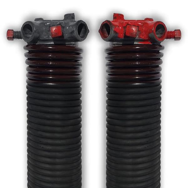 0.234 in. Wire x 2 in. D x 31 in. L Torsion Springs in Brown Left and Right Wound Pair for Sectional Garage Doors