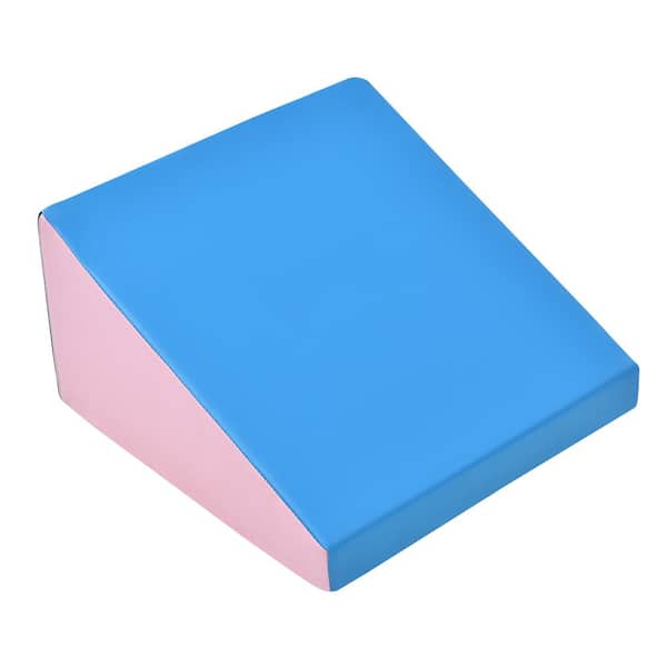TIRAMISUBEST 4-Piece Toddlers' Cyan Soft Foam Playset for Climb and Crawl, Blue