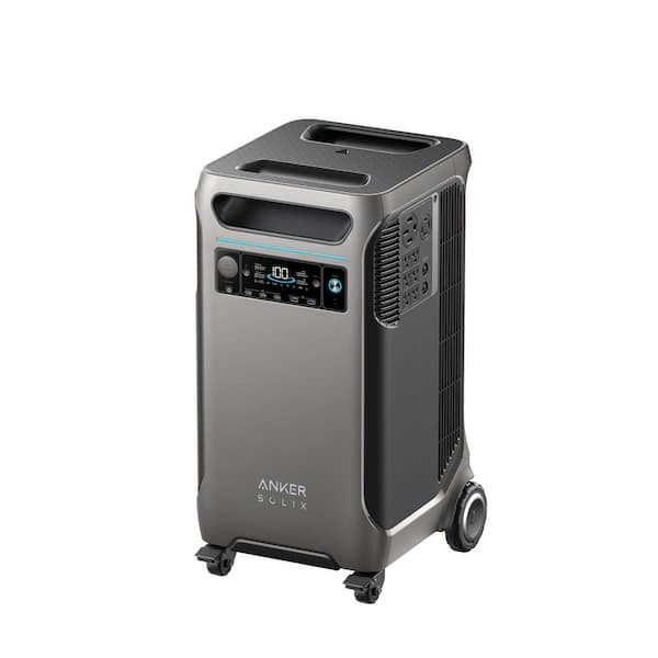 SOLIX F3800 Portable Power Station, 3840Wh, 6000-Watt AC Output, Home Backup/RVs Push Button Start Battery Generator