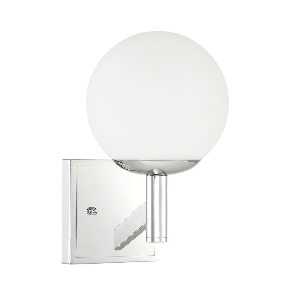 Kelvin Chrome Dimmable Wall Sconce with Energy Star