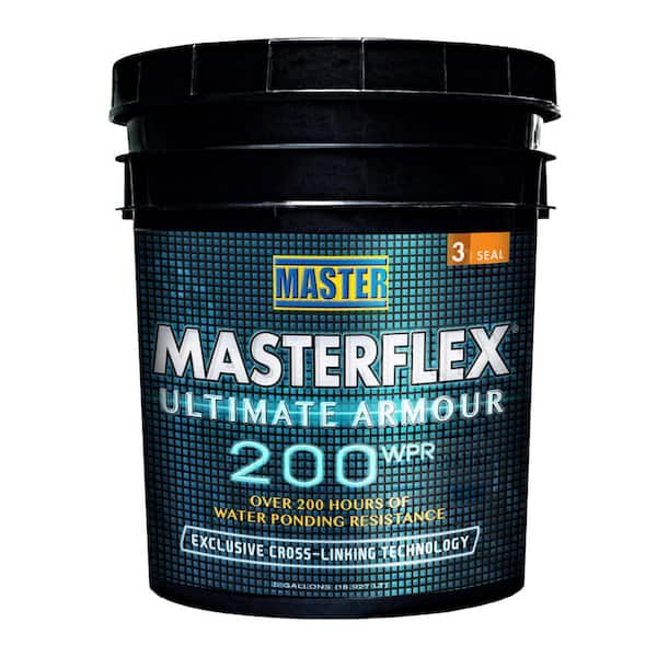 Master 5 Gal. Masterflex Ultimate Armour Asphalt Roof Coating Sealer