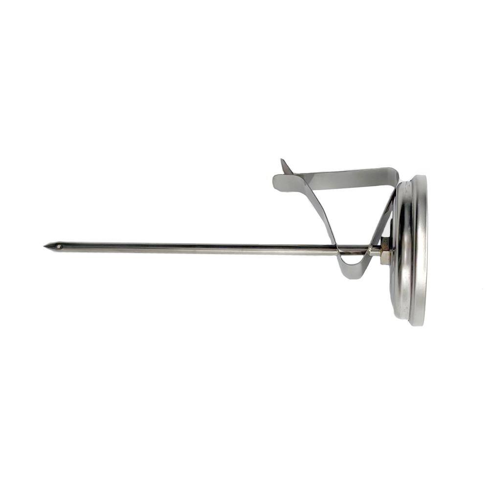 5-Inch Stainless Steel Analog Deep Fry Thermometer with Clip