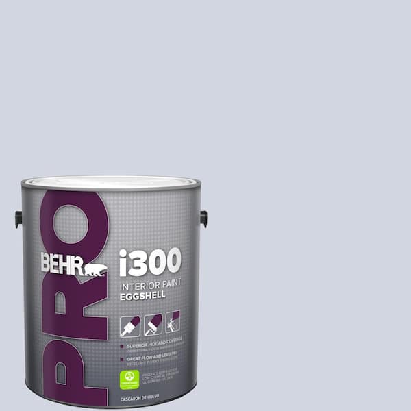1 gal. #PPU16-08 Hint of Violet Eggshell Interior Paint