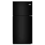 21 cu. ft. Top Freezer Refrigerator in Black