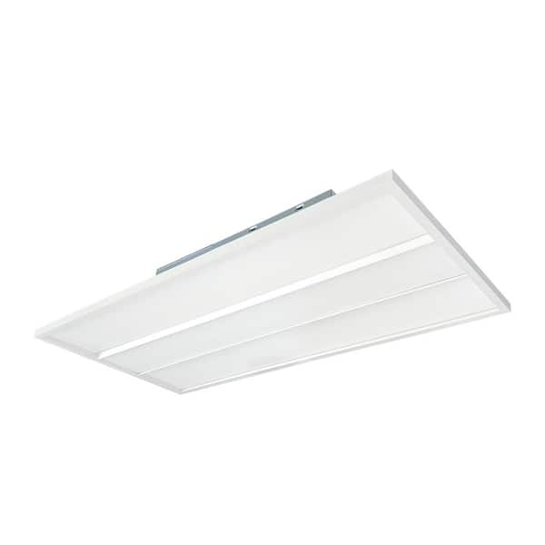 Contractor Select 2 ft. X 4 ft. 3300/4400/5500 Lumens White Integrated LED Troffer Light Panel Light 3500/4000/5000K