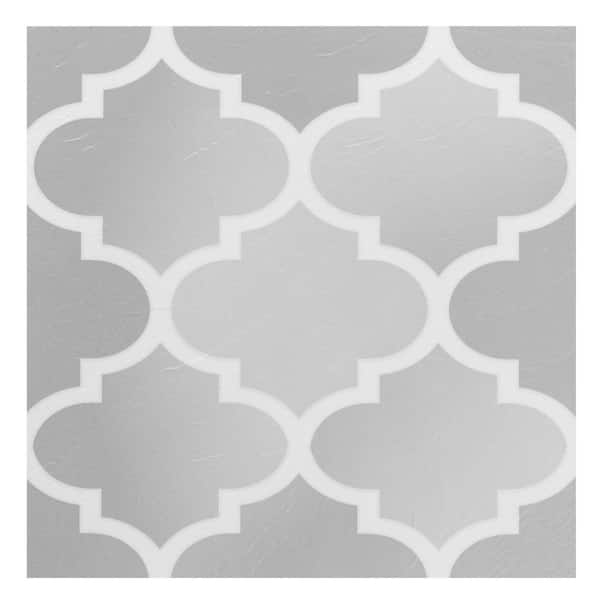 ACHIM Retro 12x12 Self Adhesive Vinyl Floor Tile - Arabesque - 20 Tiles/20 sq. ft.