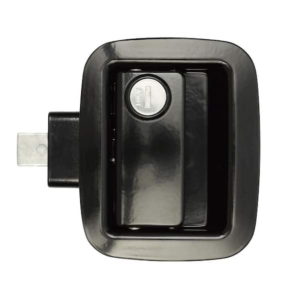 AP Products Bauer Keyed-A-Like Horse Trailer Lock - RH, Black
