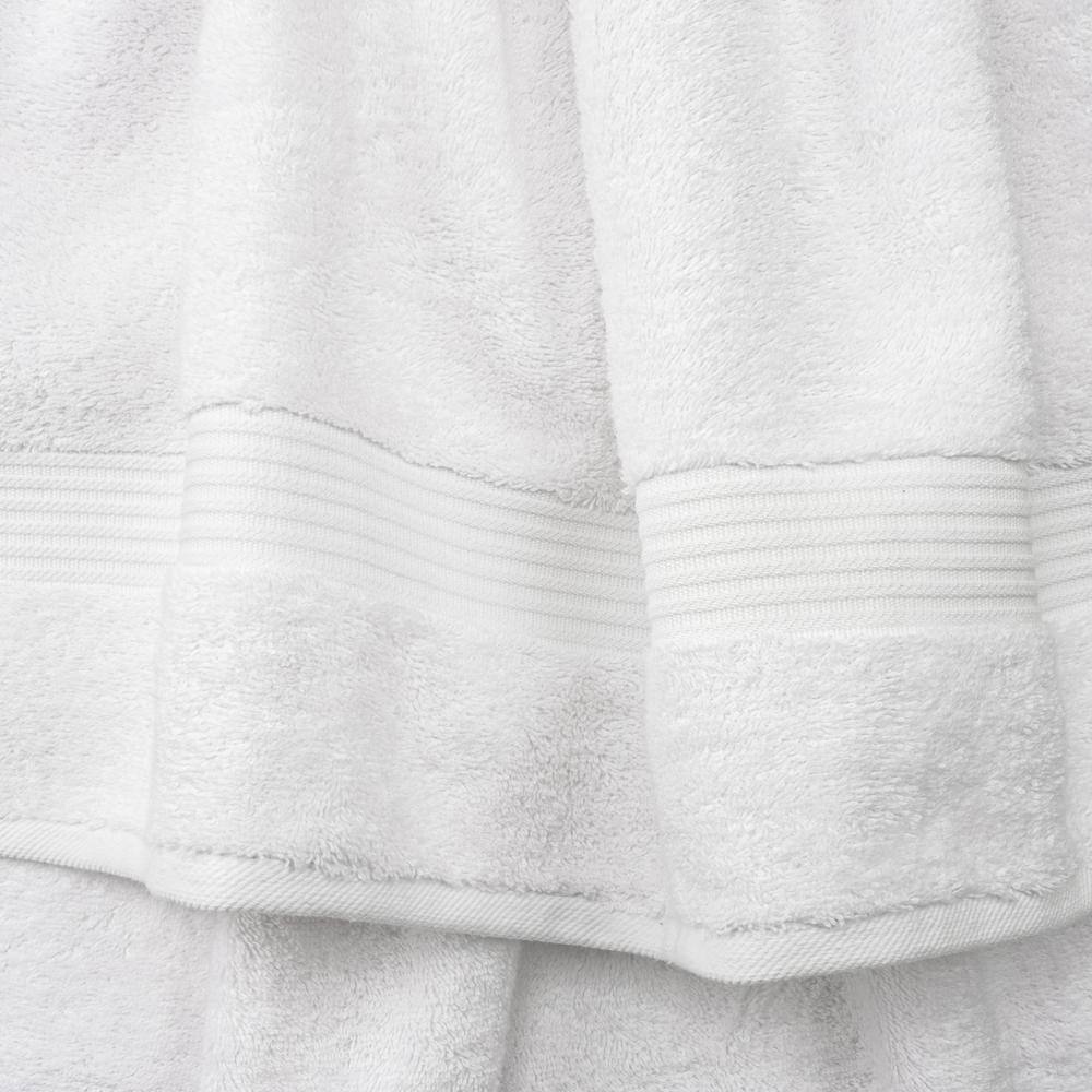 White Heavyweight Turkish Cotton 6-Piece Towel Set