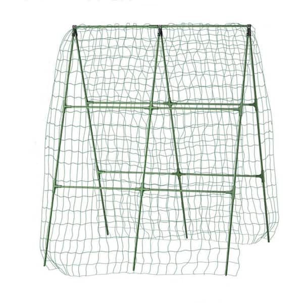 FAWEY TRED INC 55 Inch Cucumber Trellis for Climbing Plants Outdoor, Garden Trellis(2-Pack)