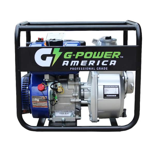 Green-Power America Brand 3 inch Semi-Trash Pump, Powered with 208cc/7HP Powerful Enigne GNP30C
