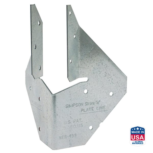 Simpson Strong-Tie HCP 18-Gauge Galvanized Hip Corner Plate for 1 