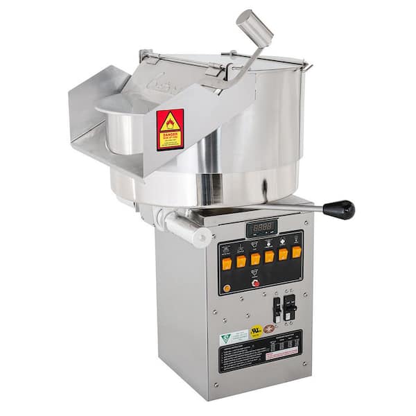 32 oz. Right Hand Electric Giant Pedestal Popper: 5200-Watt 32 oz. Stainless Steel Pedestal Popcorn Machine