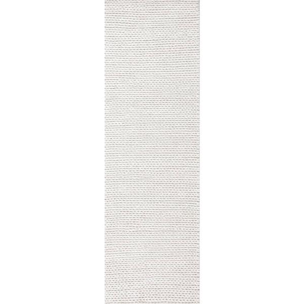 nuLOOM Caryatid Chunky Woolen Cable Off-White 3 ft. x 10 ft. Runner Rug