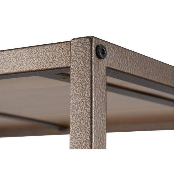 Trinity 20 In D X 45 In W X 72 In H Bronze Anthracite Modular Bamboo Closet System Tbfpra 2704 The Home Depot