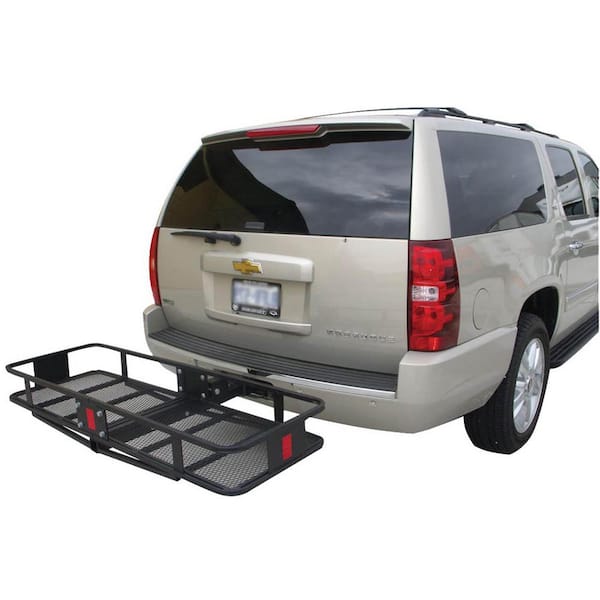 Erickson 07495 500 lb. Capacity 60 in. x 20 in. Steel Hitch Cargo Carrier for 2 in. Receiver - 1