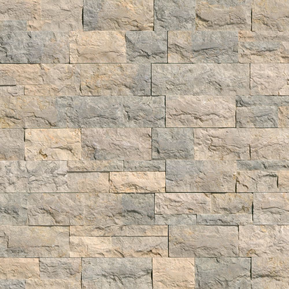 XL Rockmount Corner 9 in. x 18 in. Textured Beige Marble Stone Look Wall Tile (4.5 sq. ft./Case) price history on PriceWatchPro
