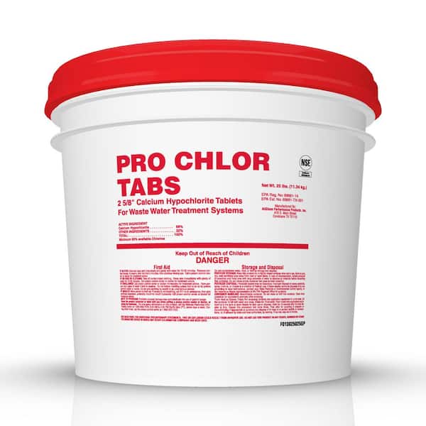 PRO CHLOR TABS 47025 25 lbs. Aerobic Septic Tablets - 1