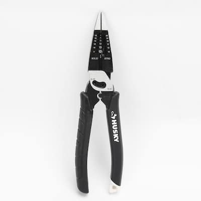 5 in. Mini Bent Long Nose Pliers with Dipped Handles