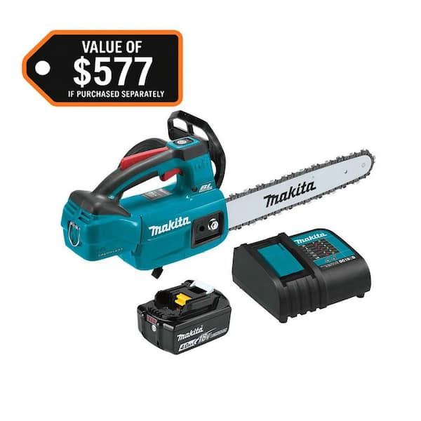 LXT 12 in. 18V Lithium-Ion Brushless Top Handle Electric Battery Chainsaw Kit (4.0 Ah)