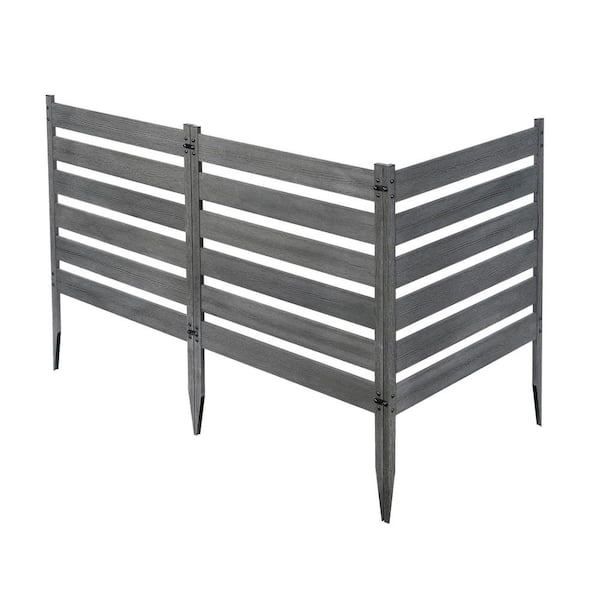 Zippity Outdoor Products Maui 2 ft. x 2 ft. No-Dig Charcoal