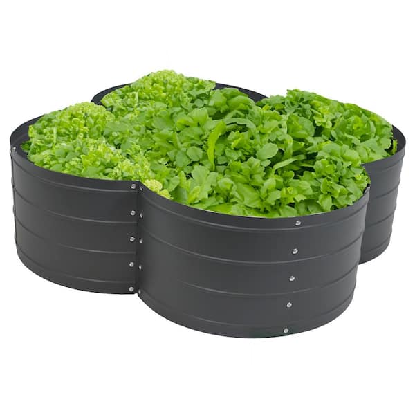 Sunnydaze 41 in. x 41 in. x 12 in. 4-Leaf Clover-Shaped