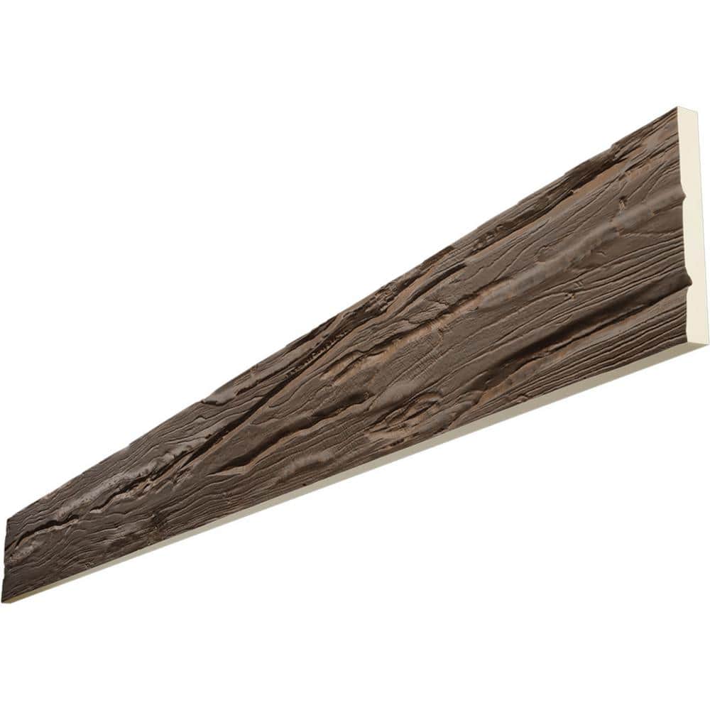 Endurathane 1 in. H x 12 in. W x 10 ft. L Riverwood Cedar Bark Faux Wood Beam Plank price history on PriceWatchPro