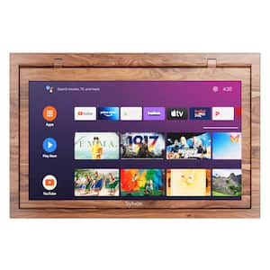 15.6 in. Wood LED Under-the-Cabinet Smart Kitchen HDTV